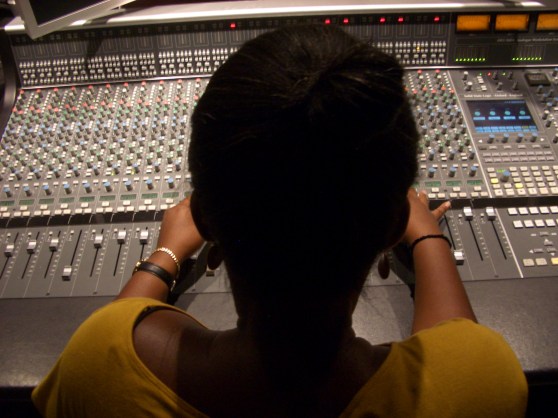 Nana D. Kufuor mixing on the SSL AWS 900+SE