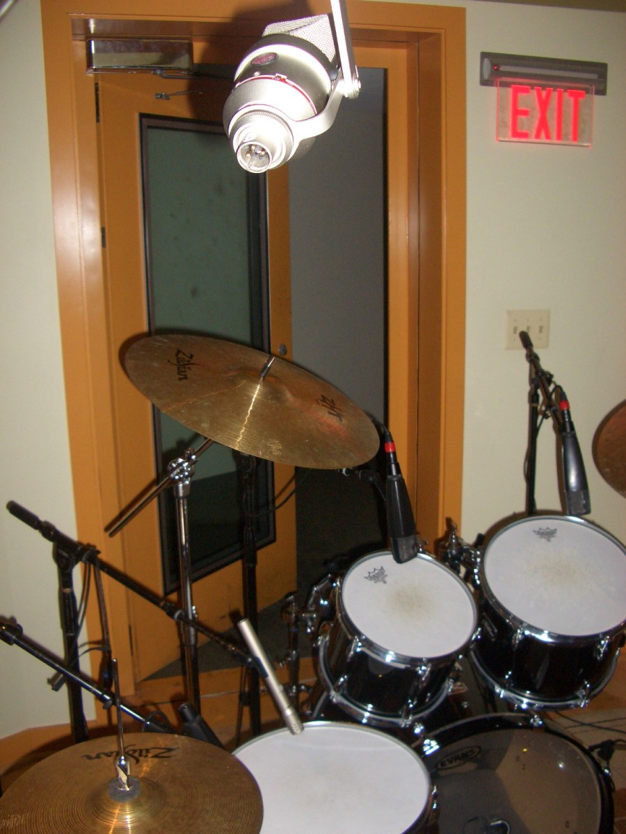 Drum Overhead Setup - Nana D. Kufuor