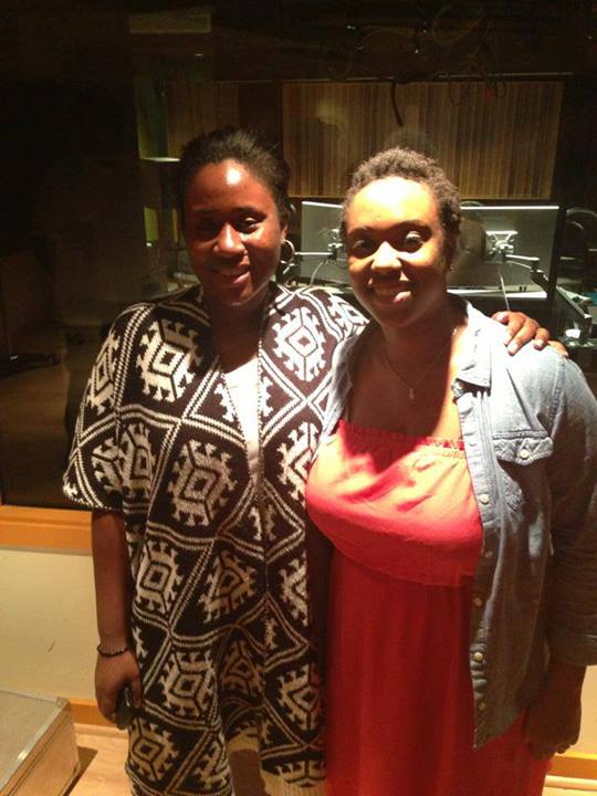 Nana D. Kufuor with Gospel Singer Karen Poole